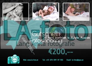 Gutschein für Newborn-Shooting